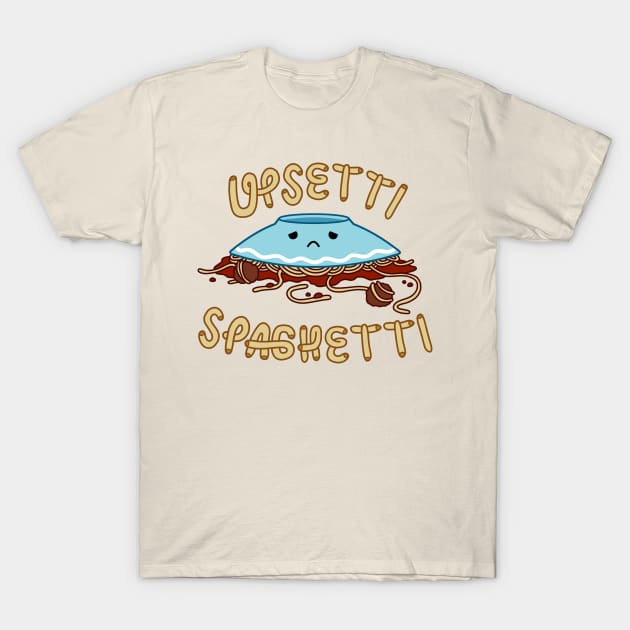 Upsetti Spaghetti T-Shirt by ConeDodger240